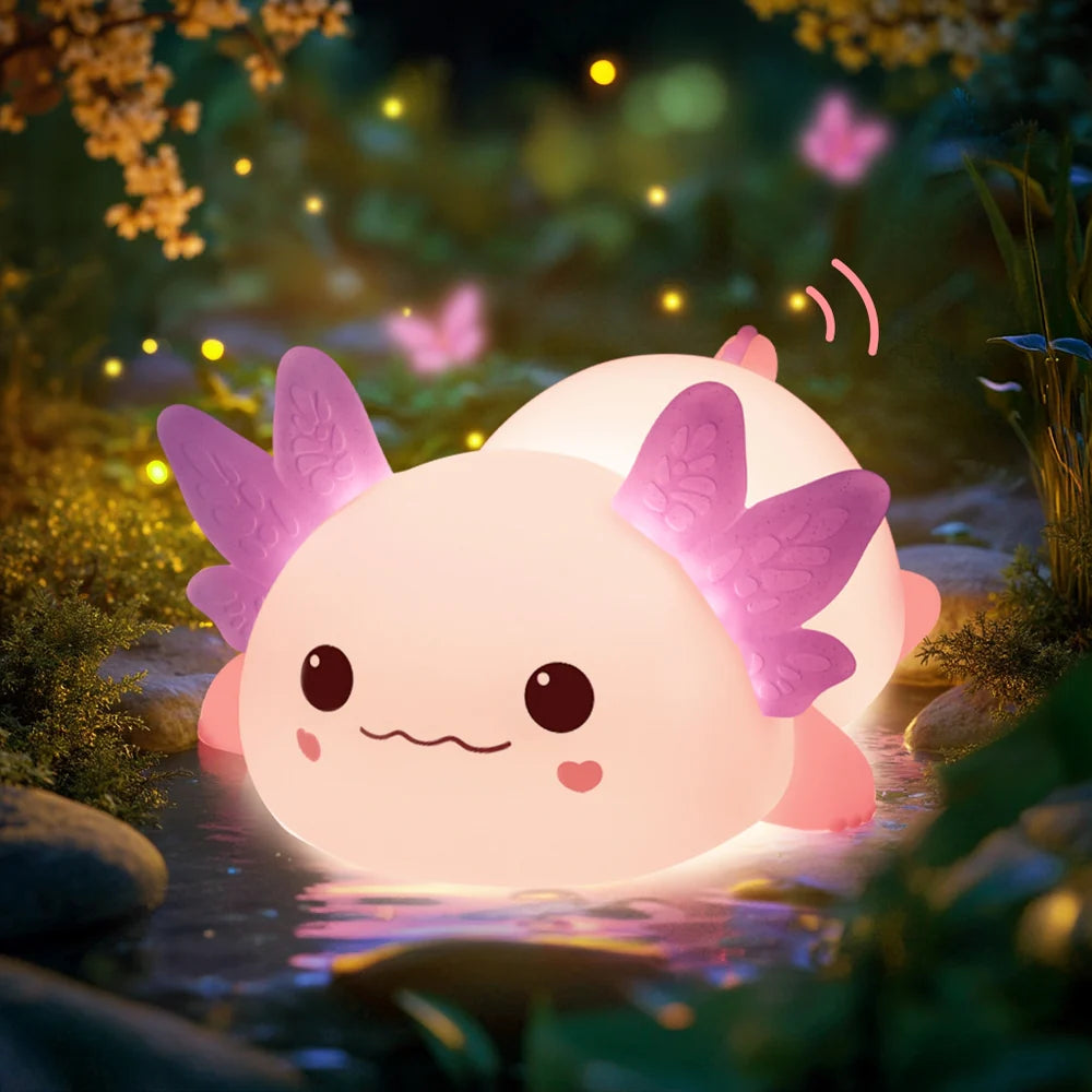 Limited edition MeWaii® 2025 Axolotl Squish Night Light - The perfect gift 🎁