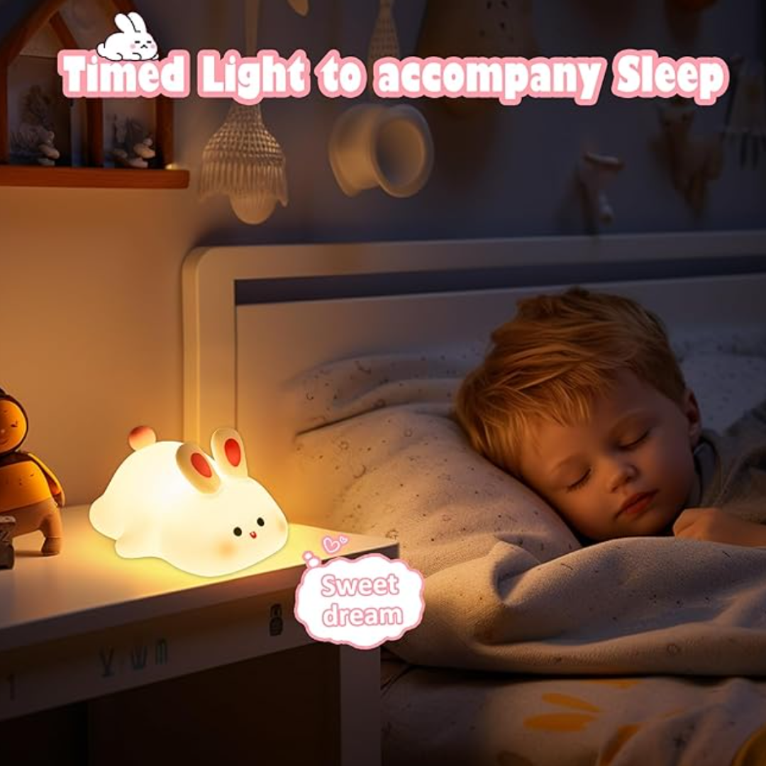 Cute bunny shaped LED night light