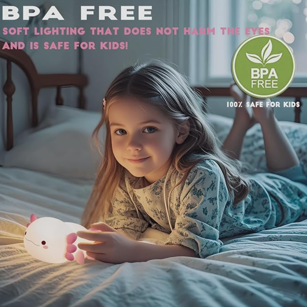 Limited edition MeWaii® 2025 Axolotl Squish Night Light - The perfect gift 🎁
