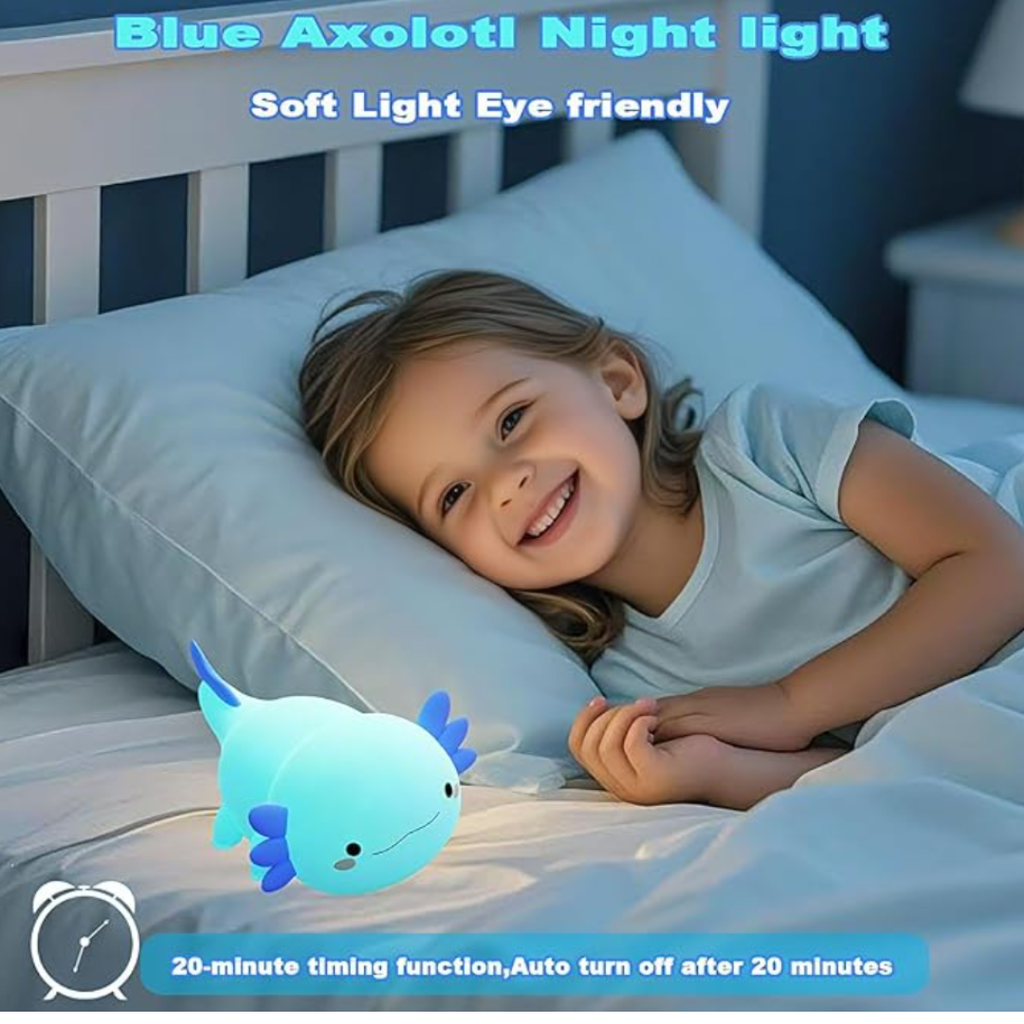 Limited edition MeWaii® 2025 Axolotl Squish Night Light - The perfect gift 🎁