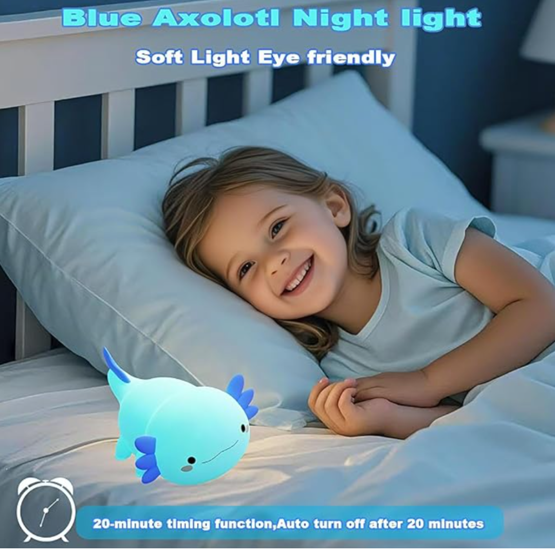 Limited edition MeWaii® 2025 Axolotl Squish Night Light - The perfect gift 🎁