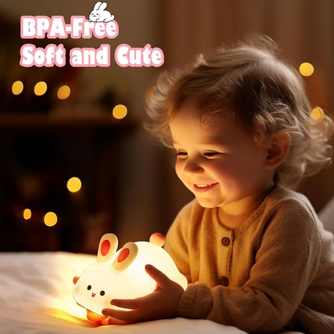 Cute bunny shaped LED night light
