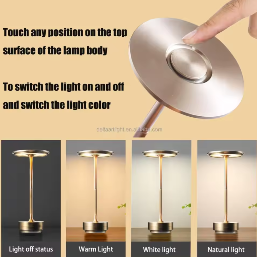 Wireless LED Touch Wireless Charging