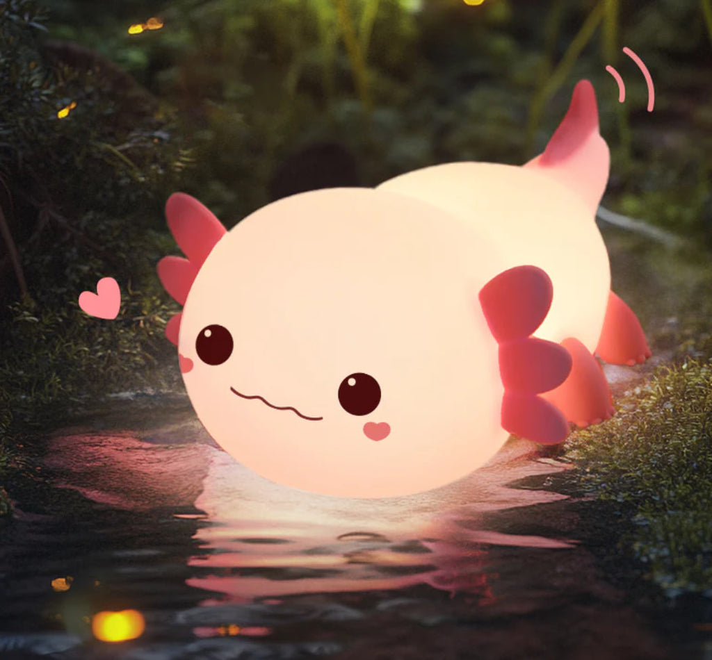 Limited edition MeWaii® 2025 Axolotl Squish Night Light - The perfect gift 🎁