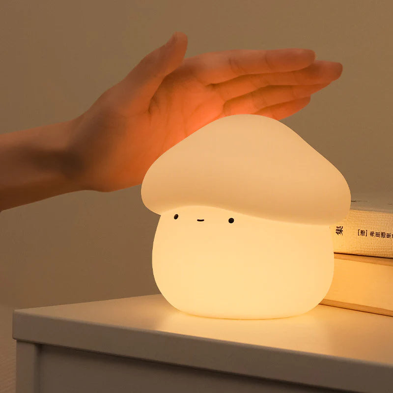 Mushroom-shaped LED night light