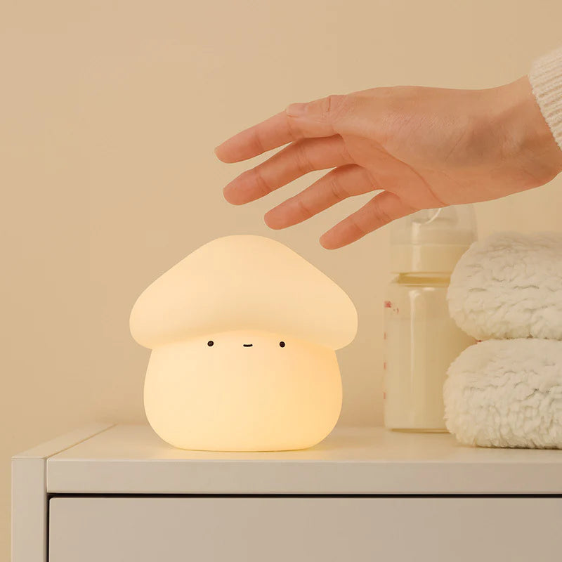 Mushroom-shaped LED night light