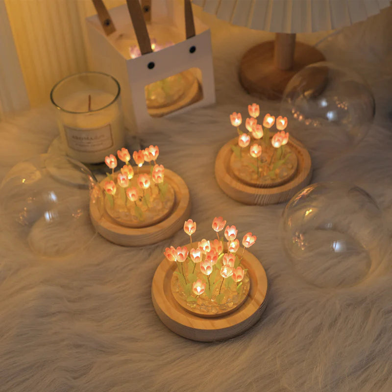 🌷Beautiful Tulip LED Night Light - Gift for Baby and Girl